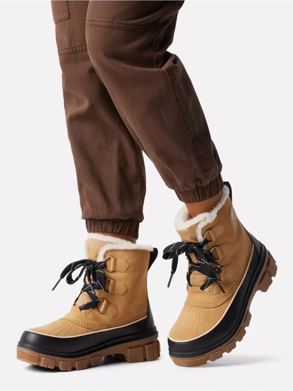 Sorel Women’s Tivoli IV Suede Leather Snow Rain Boots Waterproof